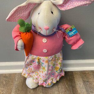 Decorative Bunny Approx 20 inches Tall Floral Dress